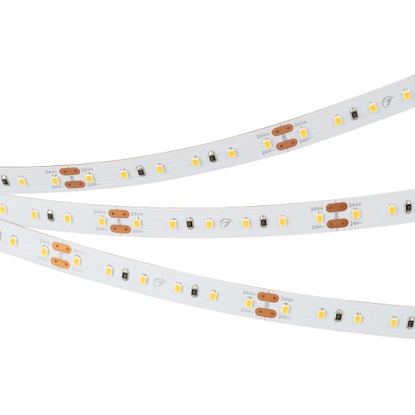 Светодиодная лента Arlight 6,5W/m 120Led/m 2216SMD теплый белый 5M MICROLED-M120-8mm 24V Warm3500 040585