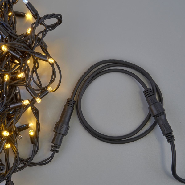 Удлинитель для гирлянд Uniel UCX-F90 E/1M/BK UL-00013223