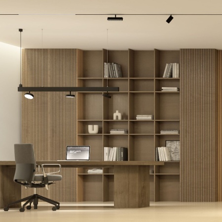 Трековый светодиодный светильник Denkirs Smart Linear DK8005-BK