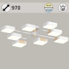 Светильник потолочный Reluce 03363-0.3-08 WH+WOOD