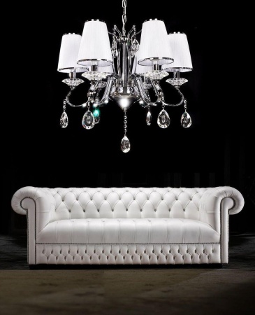 Подвесная люстра Lumina Deco Finezzia LDP 9267-6 CHR