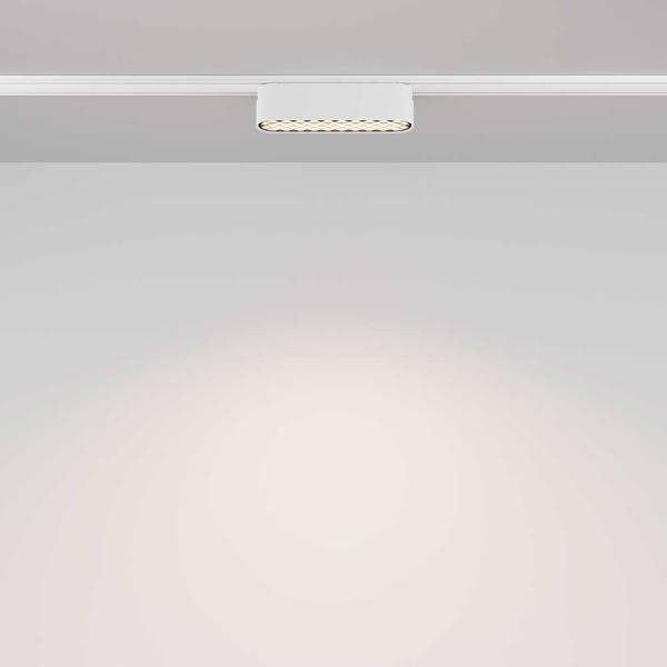 Трековый светодиодный светильник Maytoni Technical Radity Basis Grid TR084-1-6W4K-W