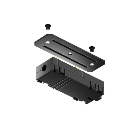 Прямой соединитель для шинопровода Denkirs Smart Base TR2101-BK
