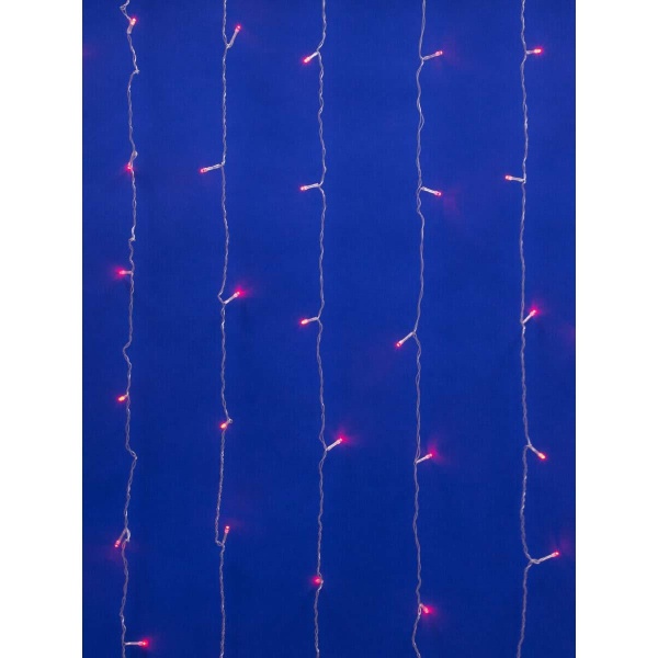 Светодиодная гирлянда Uniel занавес 220V красный ULD-C2030-240/DTA RED IP20 06741