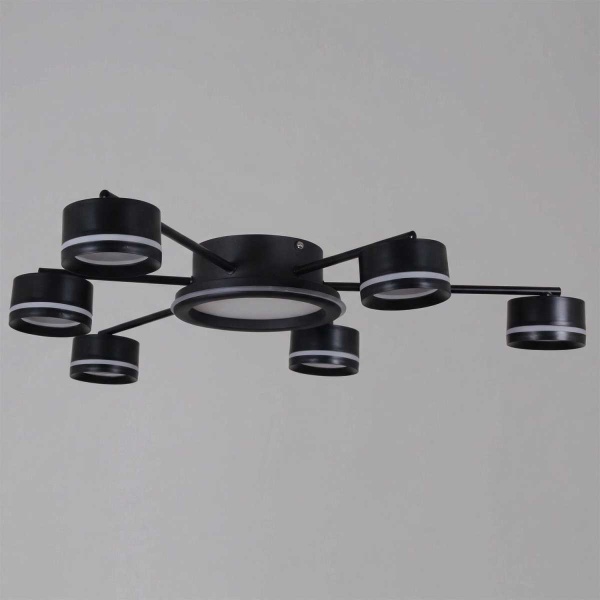 Потолочная люстра Reluce 20590-0.3-3+3+1 Black