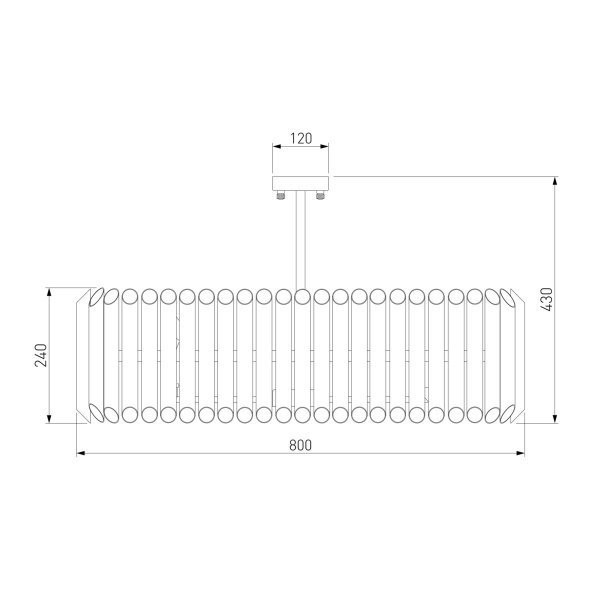 Потолочная люстра Bogates Castellie 361/8