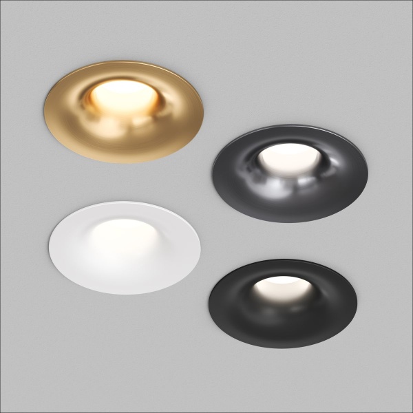 Точечный светодиодный светильник Denkirs Shine Glow DK2430-BK