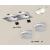 Комплект встраиваемого светильника Ambrella light Techno Spot XC7635043 SWH/FR/CL белый песок/белый матовый/прозрачный (C7635, N7160)