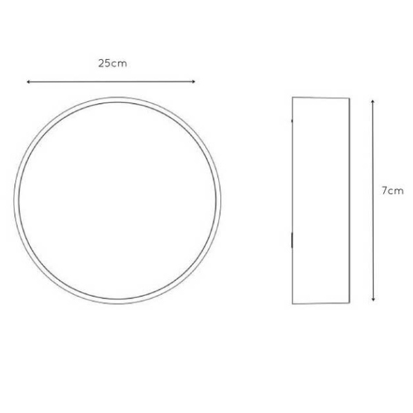 Потолочный светодиодный светильник Lucide Roxane 27815/10/29