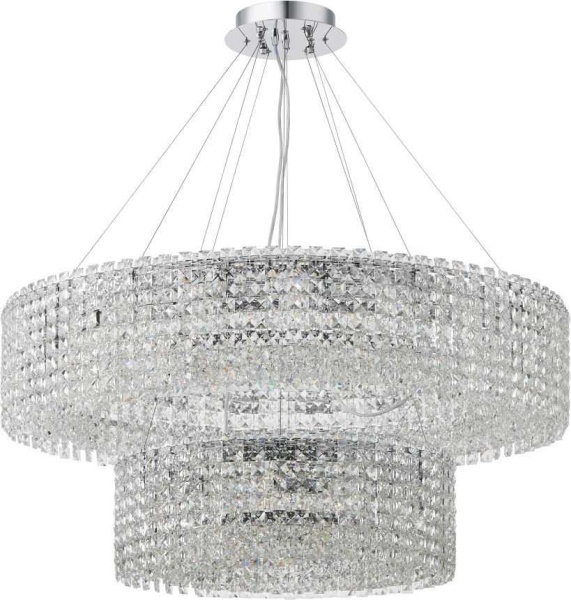 Люстра подвесная хрустальная 2179/09/26P Stilfort, серия Delone