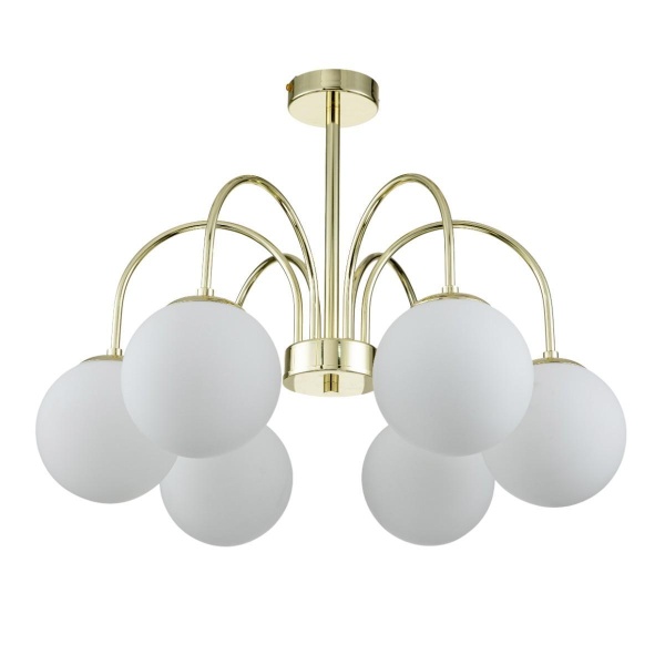 Потолочная люстра Indigo VOGA 13017/6R Gold V000325