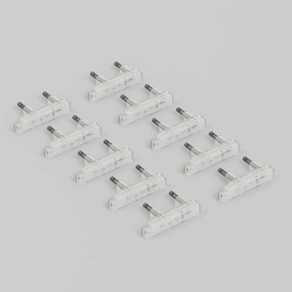 Блок LED подсветки для выключателя Werkel 10 шт. белый W8020101 4690389213526