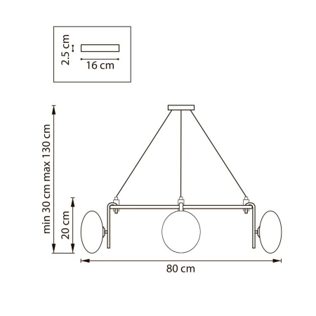 Люстра подвесная Gamma G9 Lightstar 737166