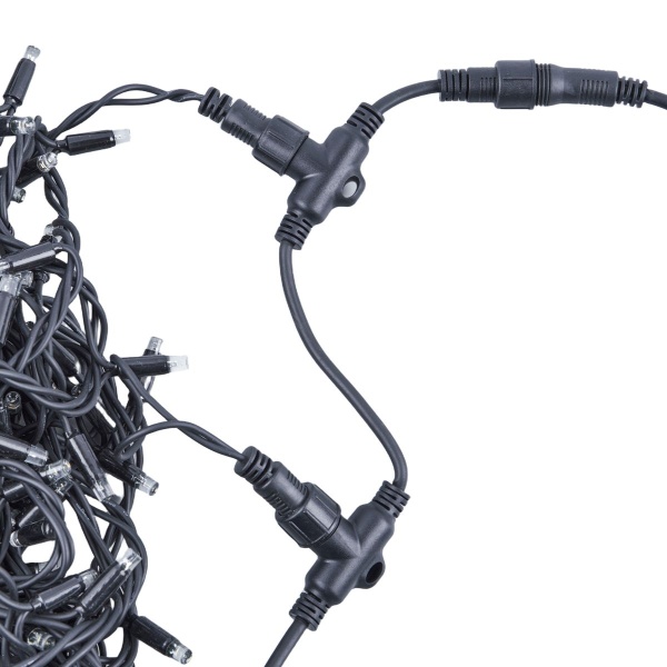 Провод-шина для гирлянд Uniel UCX-F90 T10/2M/BK UL-00013219