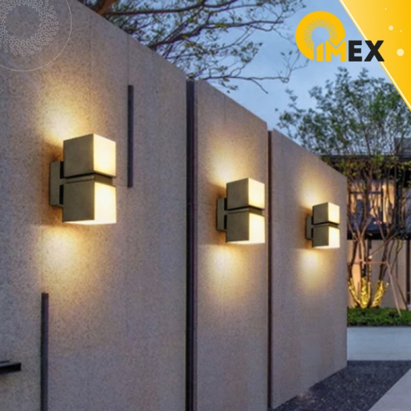 Уличный настенный светильник IMEX IL.0014.0026-2-BK