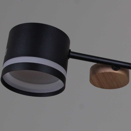 Люстра Reluce 68730-0.3-08 GX53 BK+WOOD