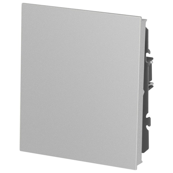 Кнопка ЭРА Arktik 16-1109-03 10АХ-250В алюминий Б0070396