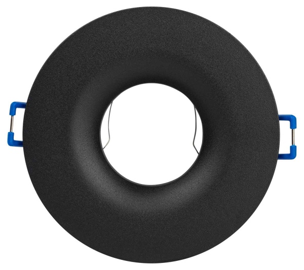 Светильник встраиваемый алюминиевый ЭРА KL105 BK под лампу MR16 GU5.3 черный Б0059792