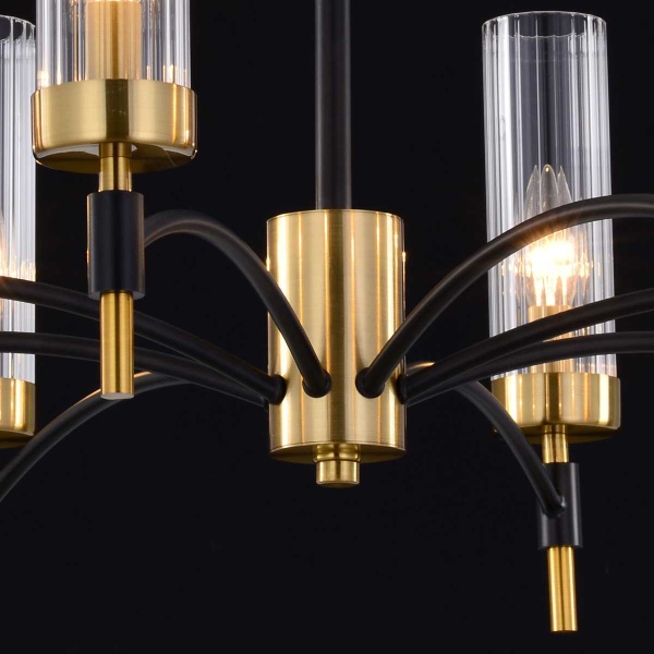 Потолочный светильник ILLUMICO IL5177-8PLS-29 BRASS TUBO