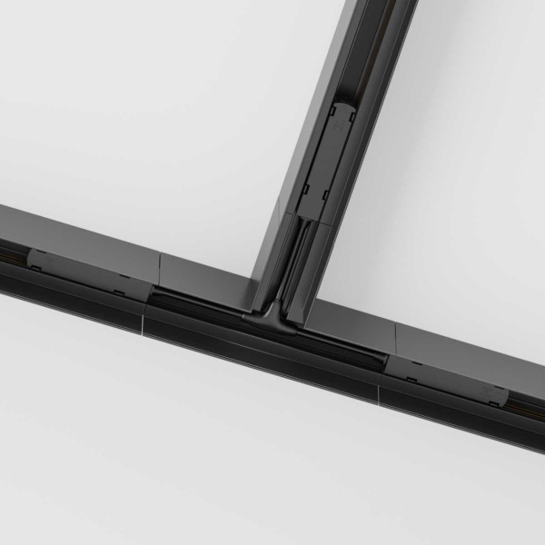 Коннектор T-образный накладной Maytoni Technical Gravity TRA010CT-41B