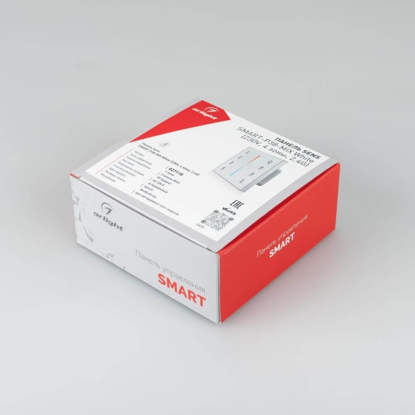Панель управления Arlight Sens Smart-P38-Mix White 027118 Панель управления Arlight Sens Smart-P38-Mix White 027118