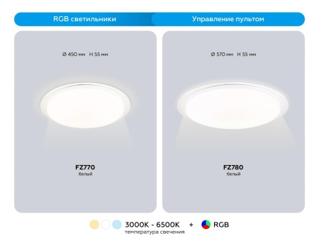 Светильник Ambrella Light ORBITAL FZ770