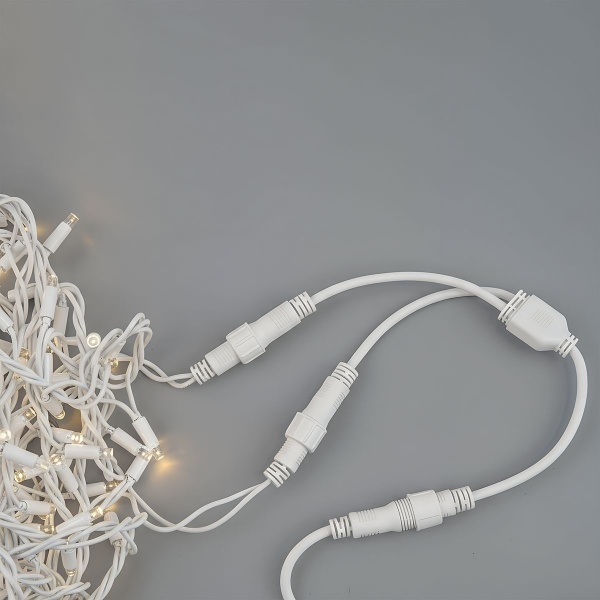 Провод-разветвитель для гирлянд Uniel UCX-F90 S2/0.4M/WH UL-00013232