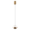 Подвесной светодиодный светильник Crystal Lux Astra SP Led Gold
