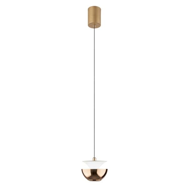 Подвесной светодиодный светильник Crystal Lux Astra SP Led Gold