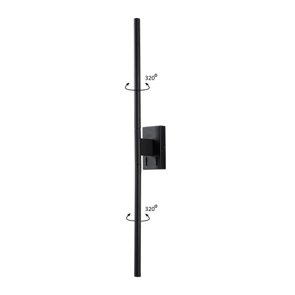 Подсветка для зеркал Crystal Lux Largo AP12W Black Подсветка для зеркал Crystal Lux Largo AP12W Black