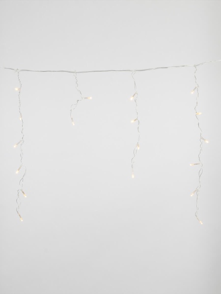 Светодиодная гирлянда Uniel бахрома 220V теплый белый ULD-B1805-048/DTA Warm White IP20 UL-00005274