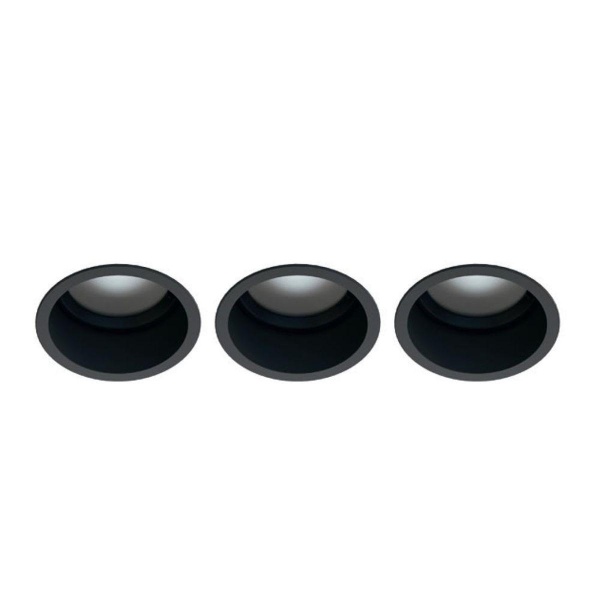 Встраиваемый светильник Nowodvorski Cup 3 Set Black 10794