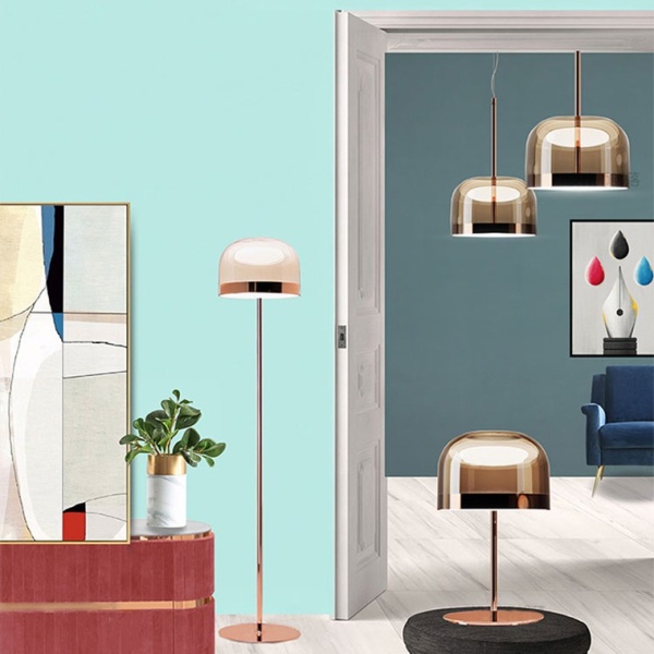 Настольная лампа Imperium Loft Noten Tab H600 Rose Gold 354512-26