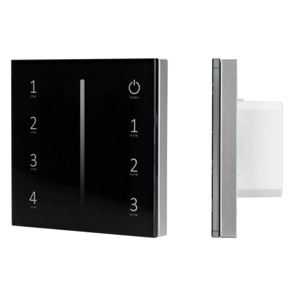 Панель управления Arlight Sens Smart-P41-Dim Black 028112 Панель управления Arlight Sens Smart-P41-Dim Black 028112