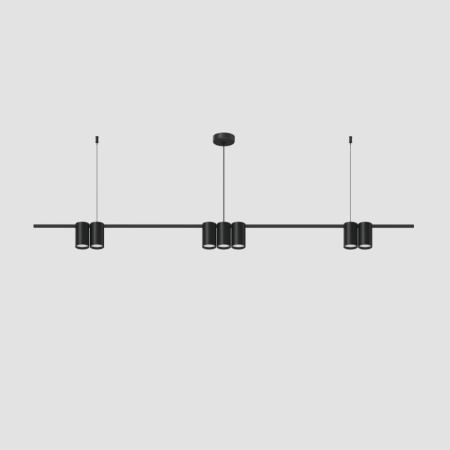 Подвесная люстра Denkirs Orbit DK4063-BK