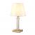 Настольная лампа Crystal Lux Nicolas LG1 Gold/White