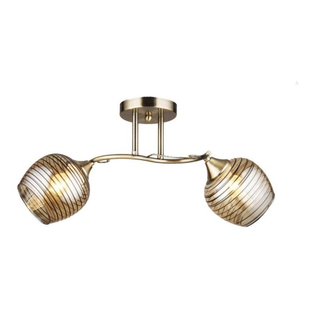 Потолочная люстра Milosh Tendence 0657CL-2AB Потолочная люстра Milosh Tendence 0657CL-2AB