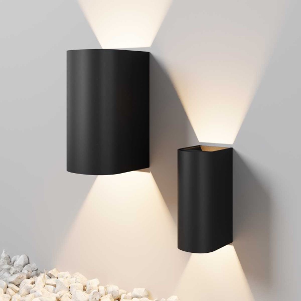 Уличный настенный светильник Maytoni Outdoor Drape O526WL-L20B3K