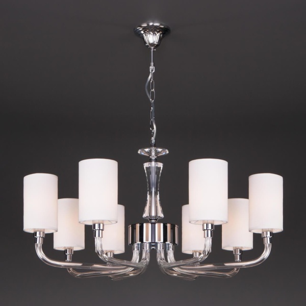 Подвесная люстра Eurosvet Catania 60120/8 хром Smart