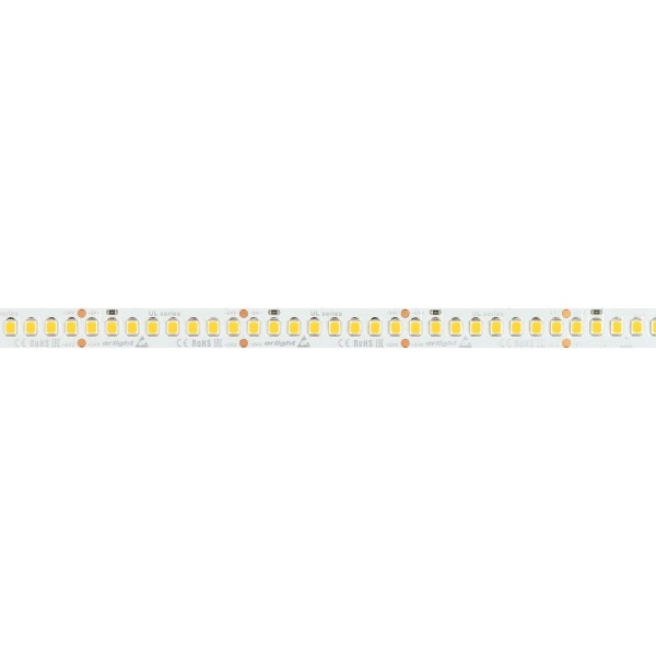 Светодиодная лента Arlight 20W/m 200LED/m 2835SMD холодный белый 5M UL-A200-10mm 24V White6000 037227