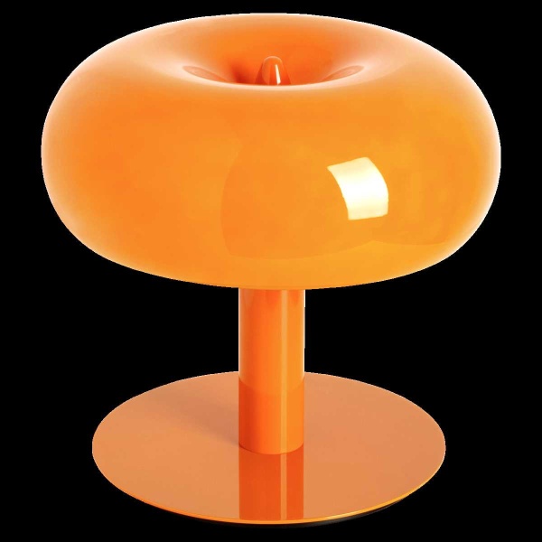 Настольная лампа диммируемая 12W 3000K оранжевый Catania Lightstar 689913