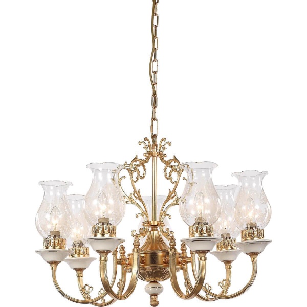 Подвесная люстра Lucia Tucci Vetralla 179.7 Antique Gold Подвесная люстра Lucia Tucci Vetralla 179.7 Antique Gold