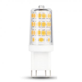 Лампа светодиодная диммируемая G9 3W 4100K прозрачная 107309203
