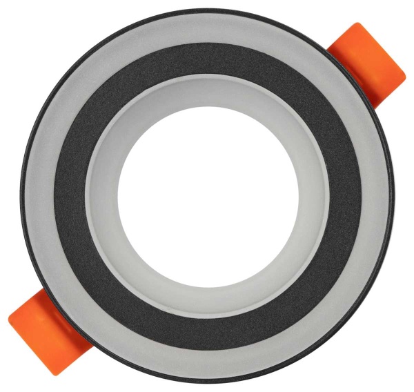 Светильник встраиваемый ЭРА DK113 BK под лампу GX53 черный Б0059788