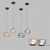 Подвесной светильник Denkirs Floa DK6742-BK+AM