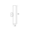 Настенный светильник Italline IT02-026 gold 3000K