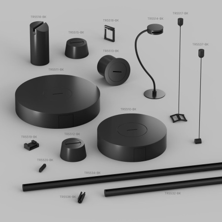 Основание для шинопровода Denkirs Belty Base TR5515-BK