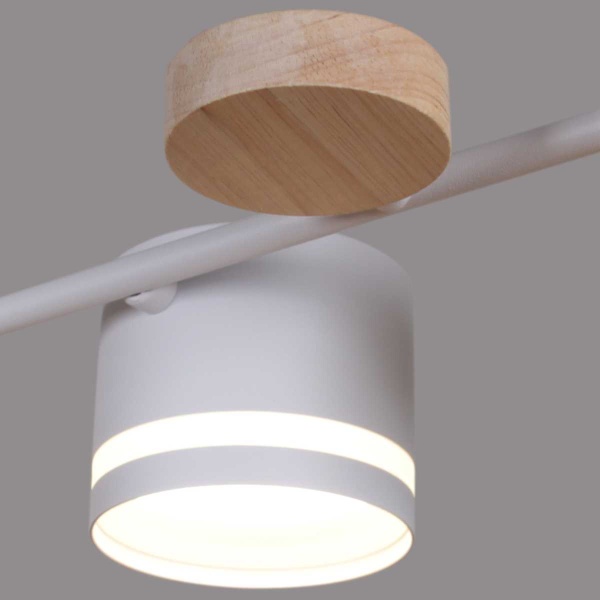 Люстра Reluce 68730-0.3-10 GX53 WH+WOOD