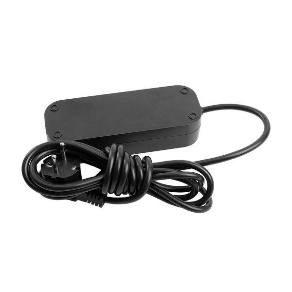 Удлинитель 3-местный б/з Stekker, HM01-31-02, 2м, 3x0,75 Home (У10-002),черный 50418