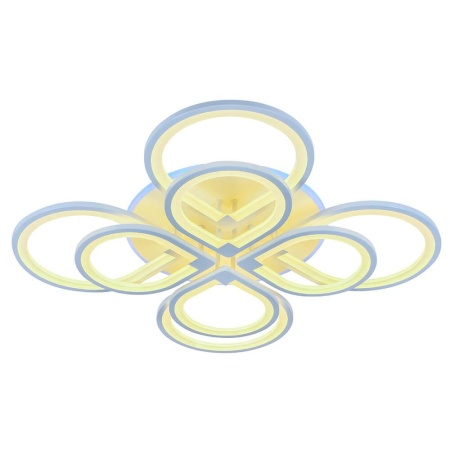 Потолочная светодиодная люстра Profit Light 8000/4+4 WHT